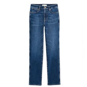Madewell Curvy Stovepipe Jeans in Pendelton Wash